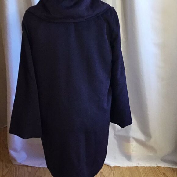 STELLA CHEN deep purple coat in size large - Picture 11 of 13